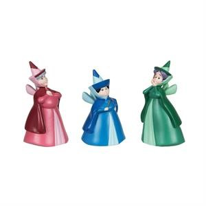 Disney Showcase Sleeping Beauty Flora, Fauna and Merryweather Mini Figurine Set, SKU 6014852