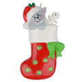 Maxora Kitty Stocking personalised Christmas ornament – SKU PR269