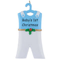 Baby Boy Suit Personalised Ornament