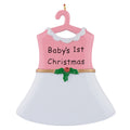 Baby Girl Skirt Personalised Ornament