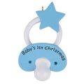 Maxora Baby Pacifier - Boy Personalised Ornament – Maxora
