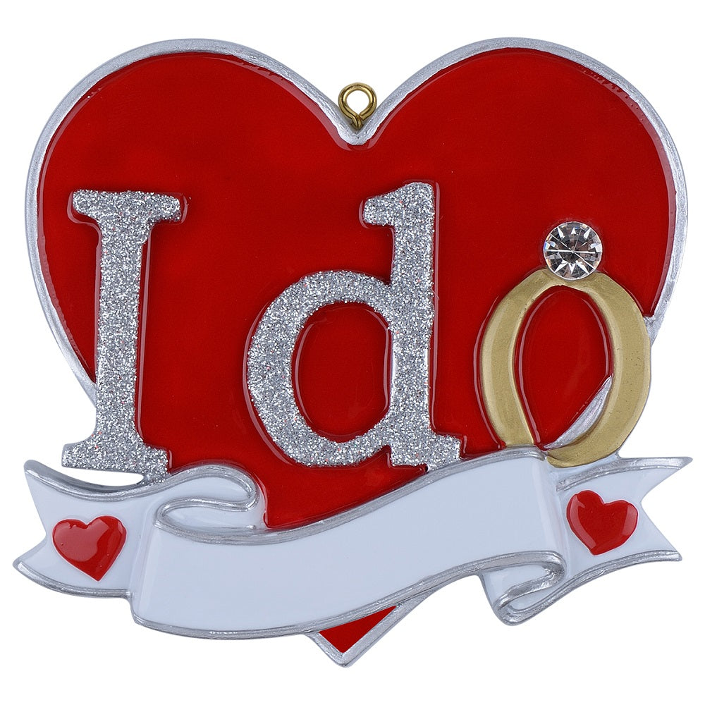 Maxora I Do Personalised Ornament – Maxora