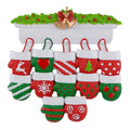 Maxora Mantel Gloves Family of 12 Personalised Ornament – Maxora