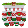 Maxora Mantel Gloves Family of 14 Personalised Ornament – Maxora