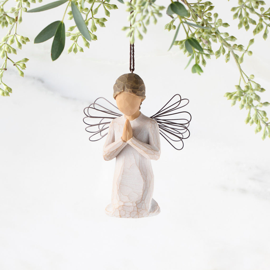 Willow Tree Angel of Prayer Ornament alternate view 3 — SKU 26044