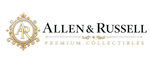 Allen & Russell Premium Collectibles logo with gold AR crest, used for the digital gift card.