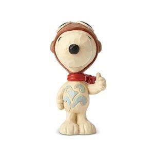 Jim Shore Peanuts Snoopy Flying Ace Mini Figurine. Original supplier product photograph.
