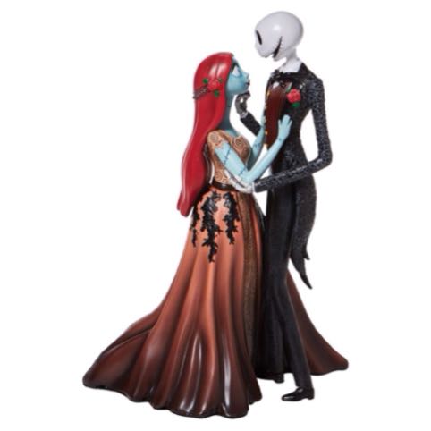 Disney Showcase Couture de Force Jack and Sally Figurine. Original Whitehill supplier product photograph.