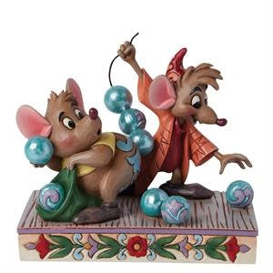 Jim Shore Disney Traditions Jaq and Gus Figurine. Original Whitehill supplier product photograph.