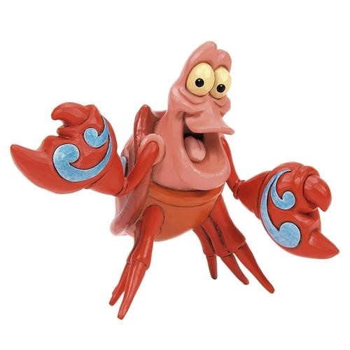Jim Shore Disney Traditions Sebastian Mini Figurine. Original Whitehill supplier product photograph.