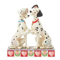 Jim Shore Disney Traditions Pongo and Perdita Figurine. Original Whitehill supplier product photograph.