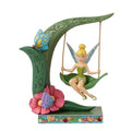 Jim Shore Disney Traditions Tinker Bell Spring Swing Figurine. Original Whitehill supplier product photograph.