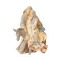 Foundations Holy Family with Donkey Figurine. Original Whitehill supplier product photograph.