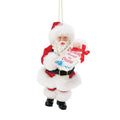 Possible Dreams Dashing Through the Snow hanging ornament, SKU 6012209