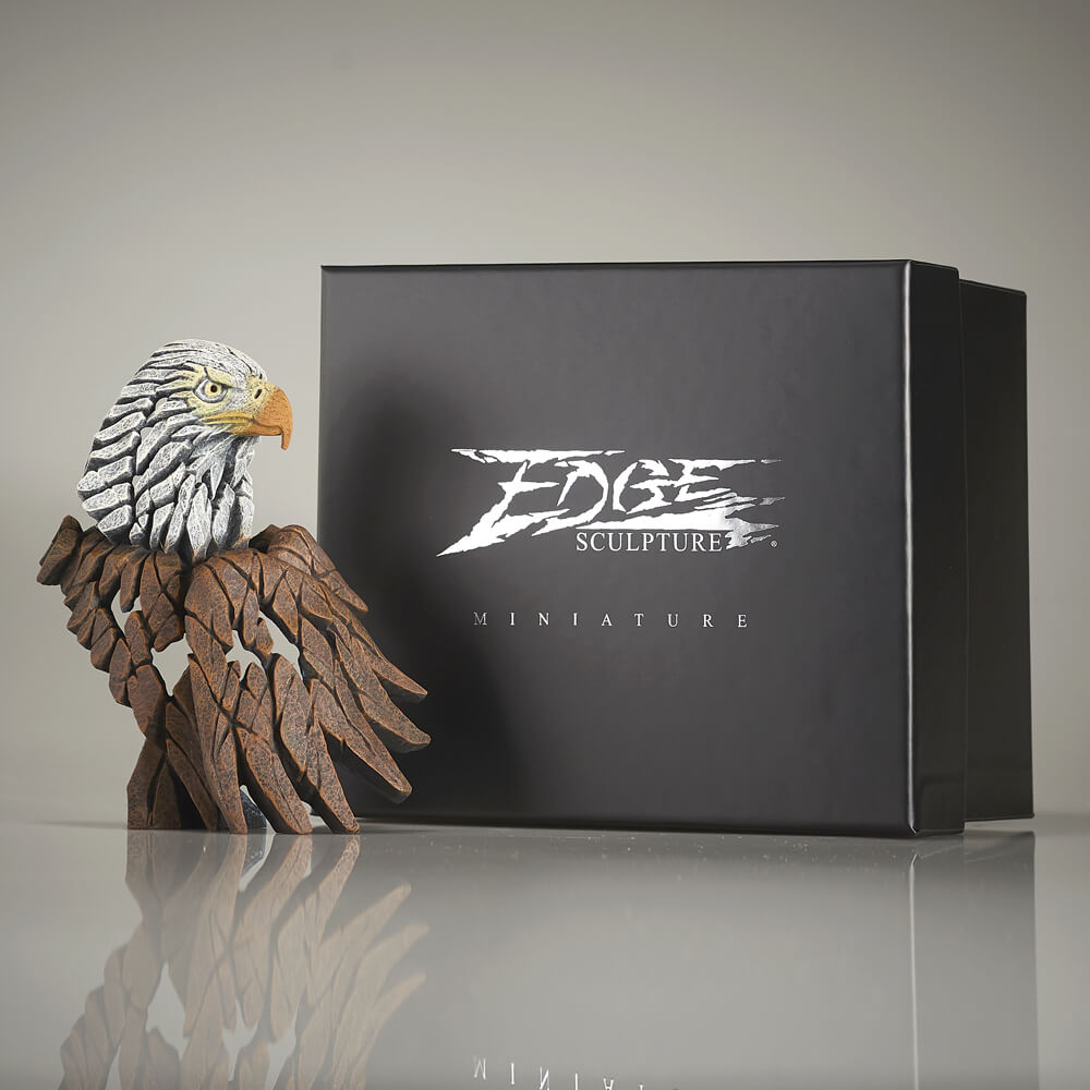 Edge Miniature Eagle bust with presentation box – SKU 6017690