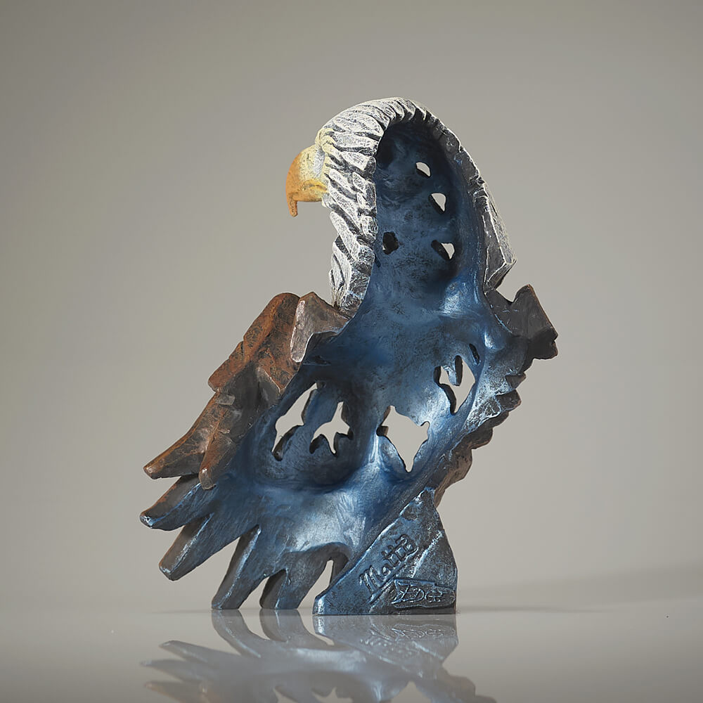 Edge Miniature Eagle bust reverse view – SKU 6017690