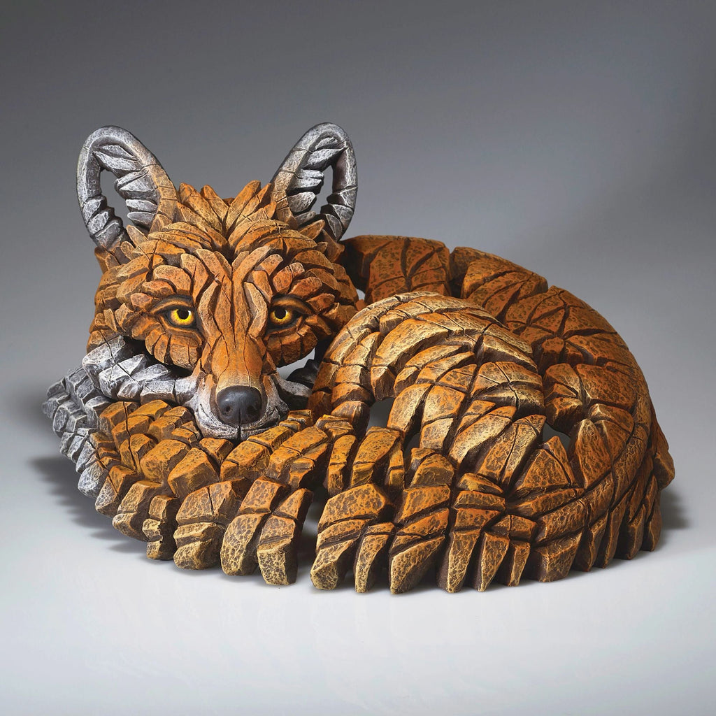 Edge Curled Up Fox sculpture – SKU EE6017691