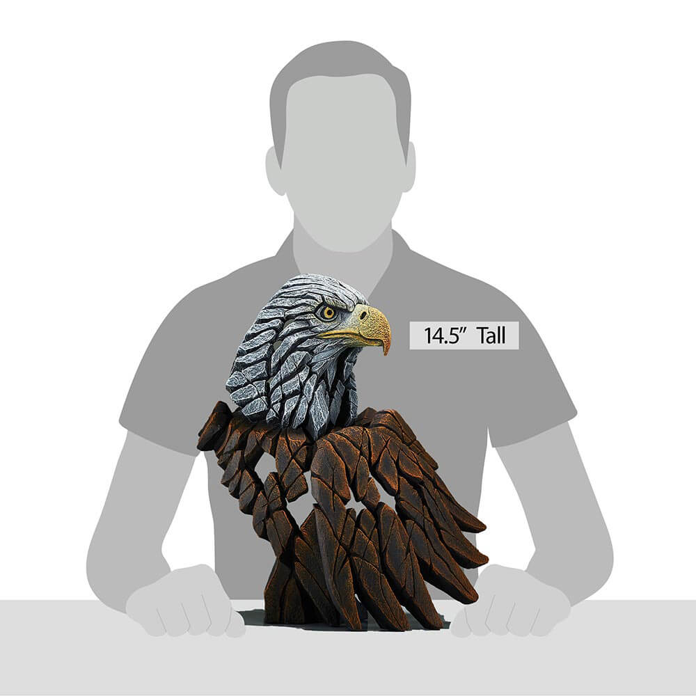 Edge Bust Bald Eagle – alternate view