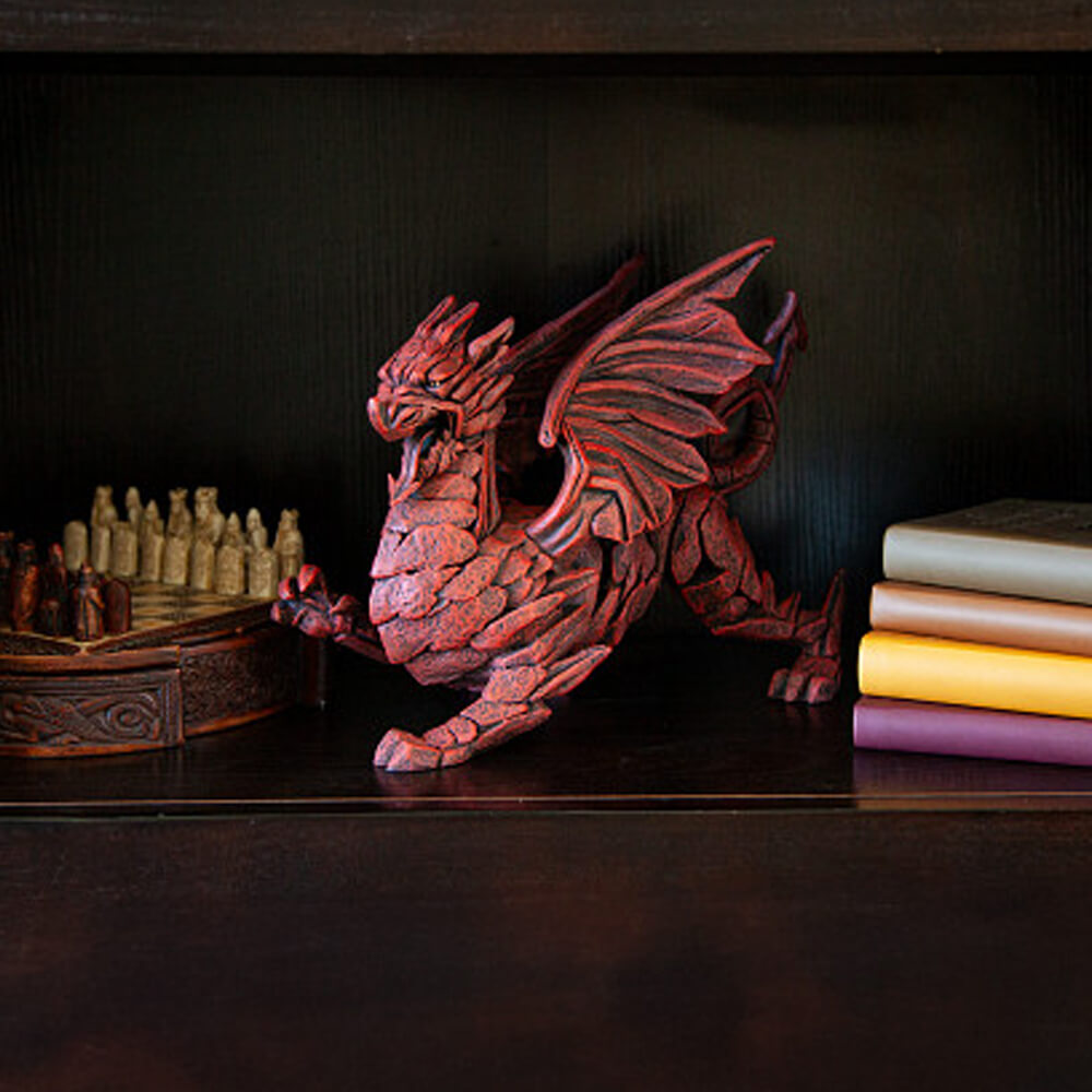 Edge Dragon figure styled shelf display – SKU EE6014820