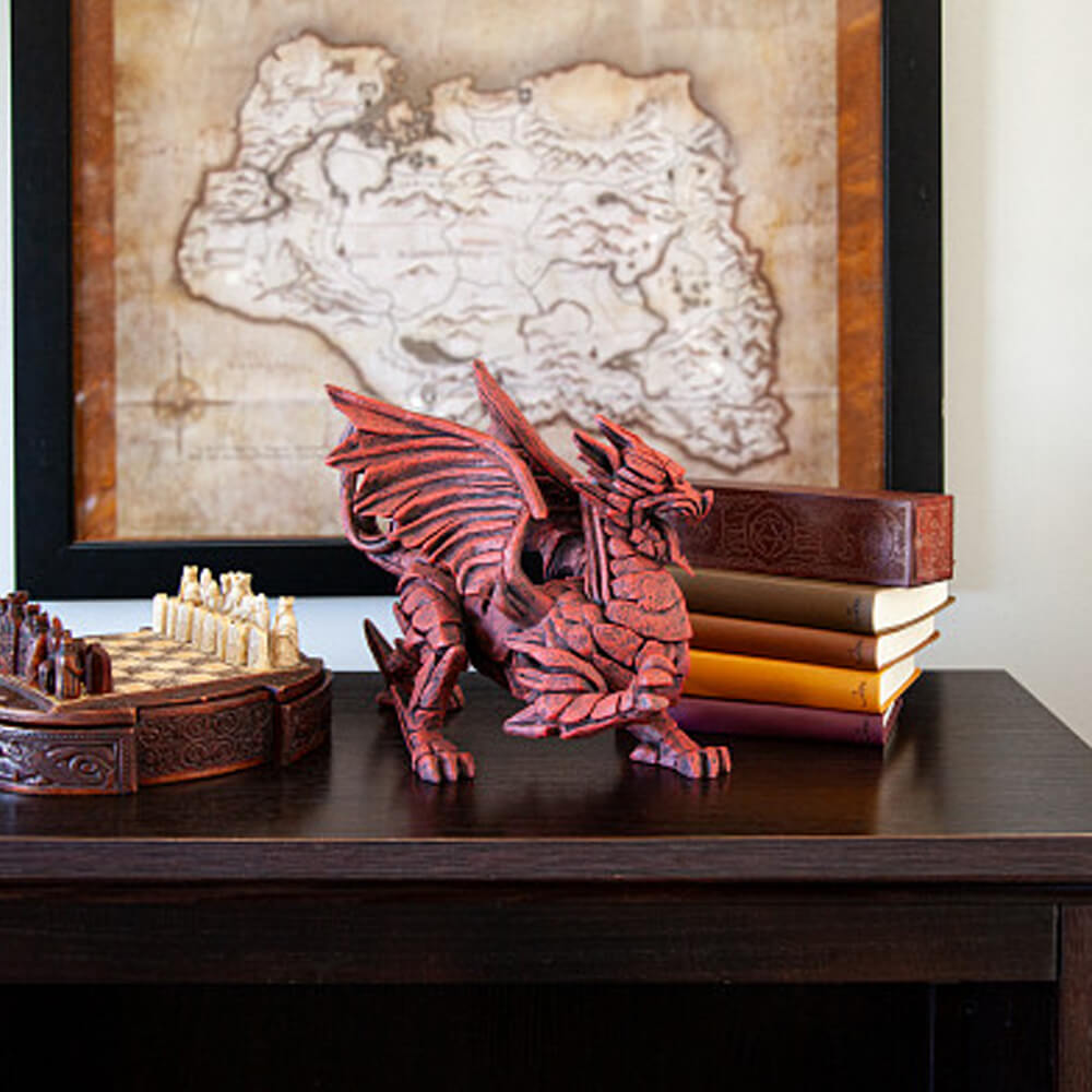 Edge Dragon figure alternate tabletop display – SKU EE6014820