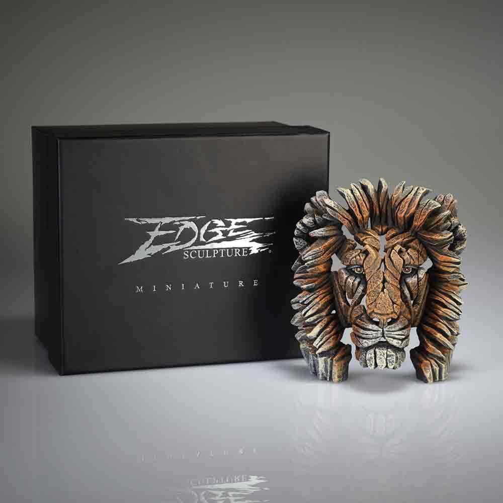 Edge Miniature Lion bust with presentation box – SKU EE6014999