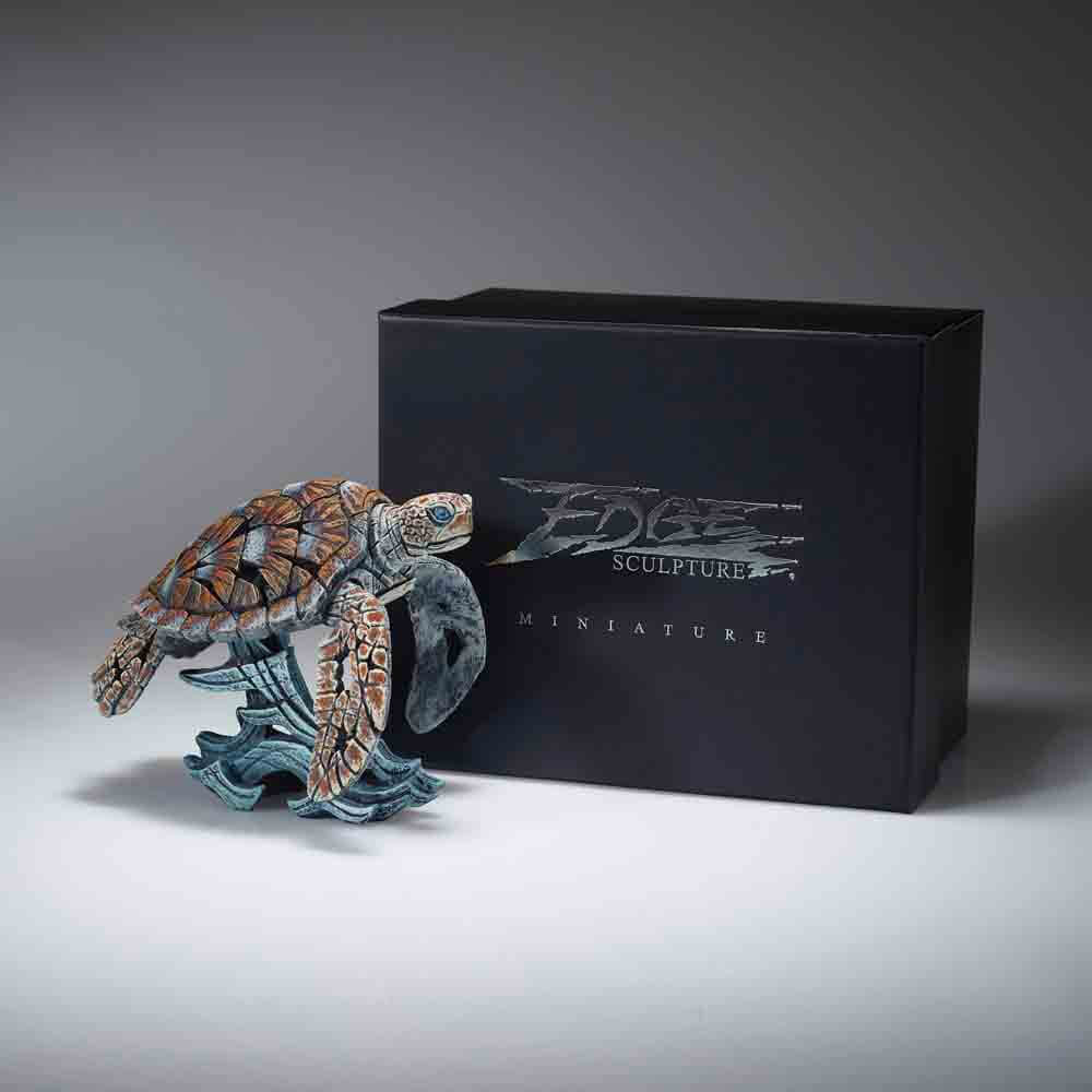 Edge Miniature Sea Turtle with presentation box – SKU EE6016222