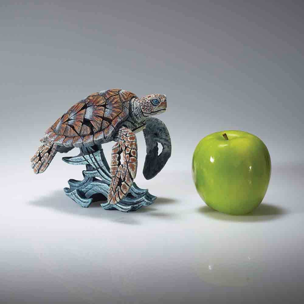 Edge Miniature Sea Turtle shown to scale – SKU EE6016222