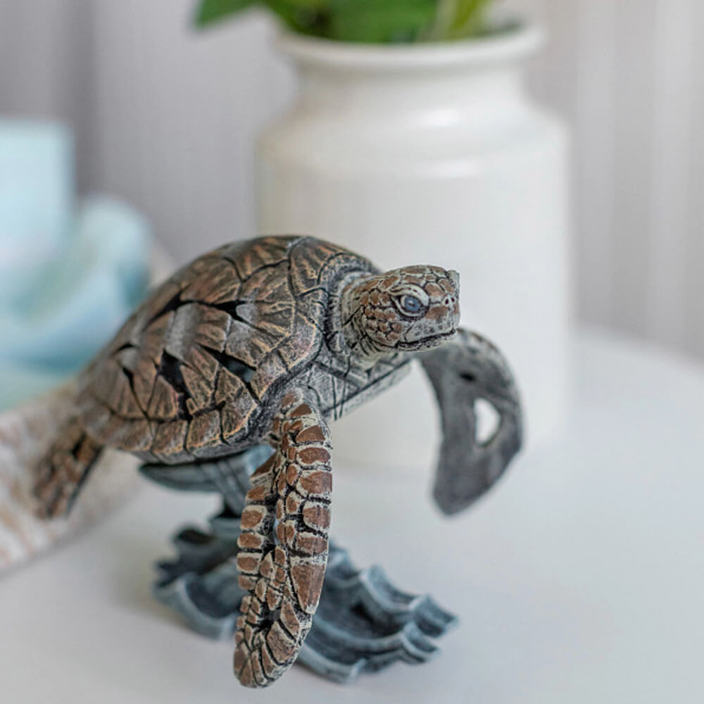 Edge Miniature Sea Turtle styled display – SKU EE6016222