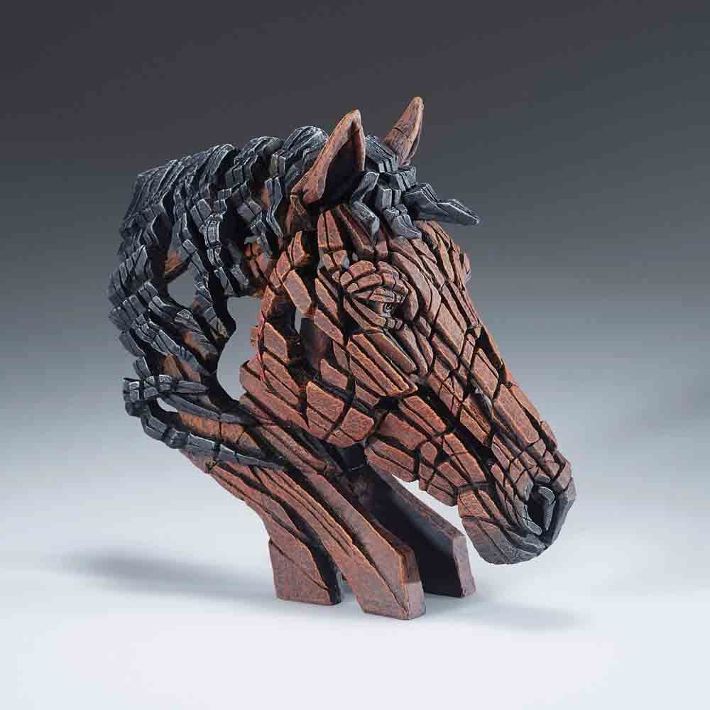 Edge Miniature Horse bust three-quarter view – SKU EE6016224