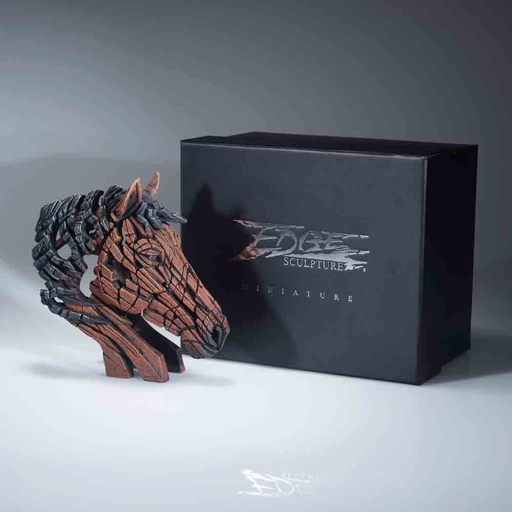 Edge Miniature Horse bust with presentation box – SKU EE6016224