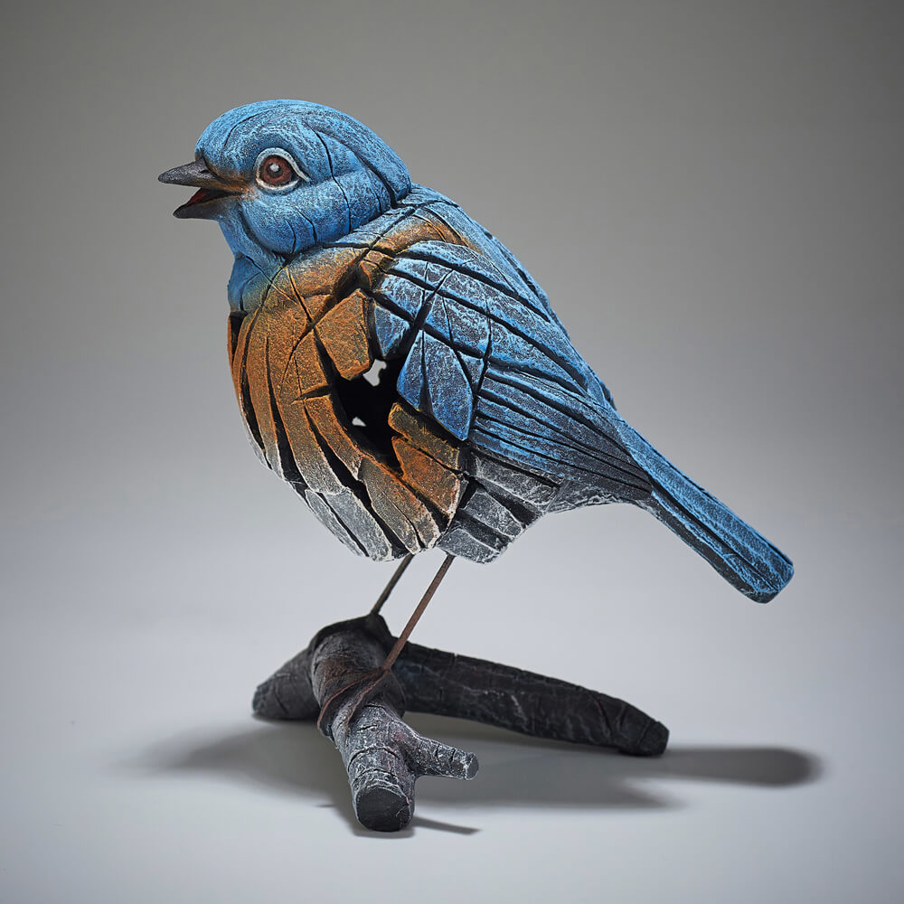 Edge Sculpture Western Bluebird Figure — detail view, SKU EE6005344