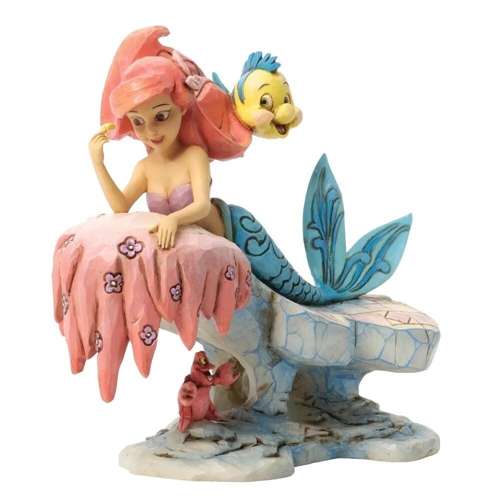 Jim Shore Ariel Dreaming Under the Sea figurine front view