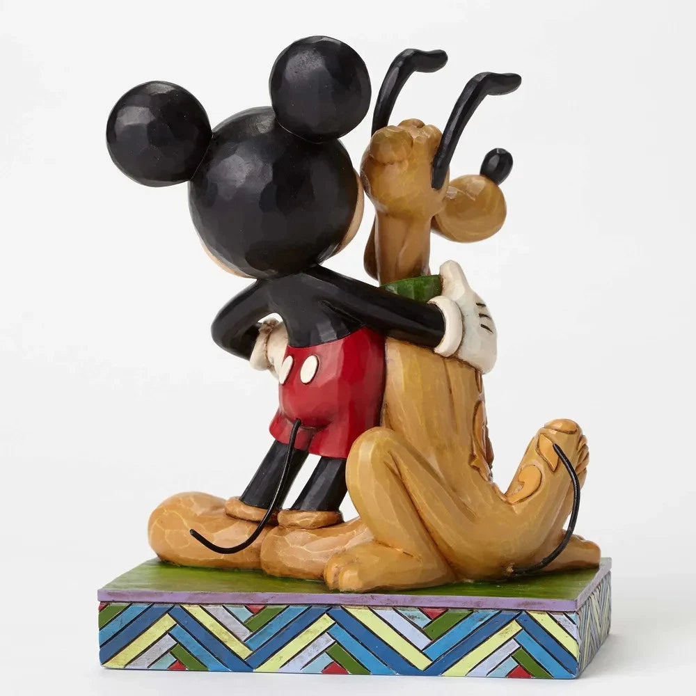 Jim Shore Disney Traditions Best Pals figurine with branded box