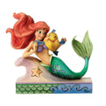 Jim Shore Ariel with Flounder Fun and Friends figurine front view
