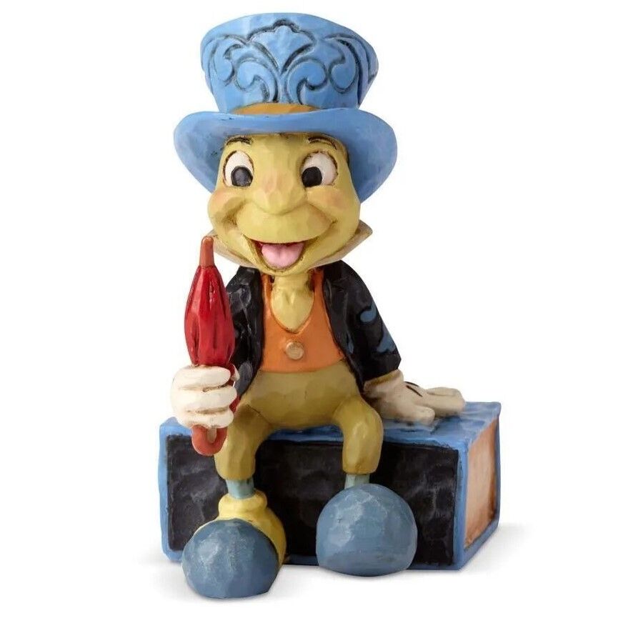 Jim Shore Jiminy Cricket mini figurine front view