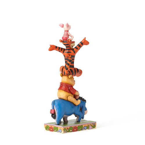 Jim Shore Built by Friendship figurine side view