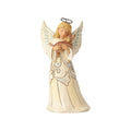 Jim Shore Faithful Friend angel with dog figurine front view
