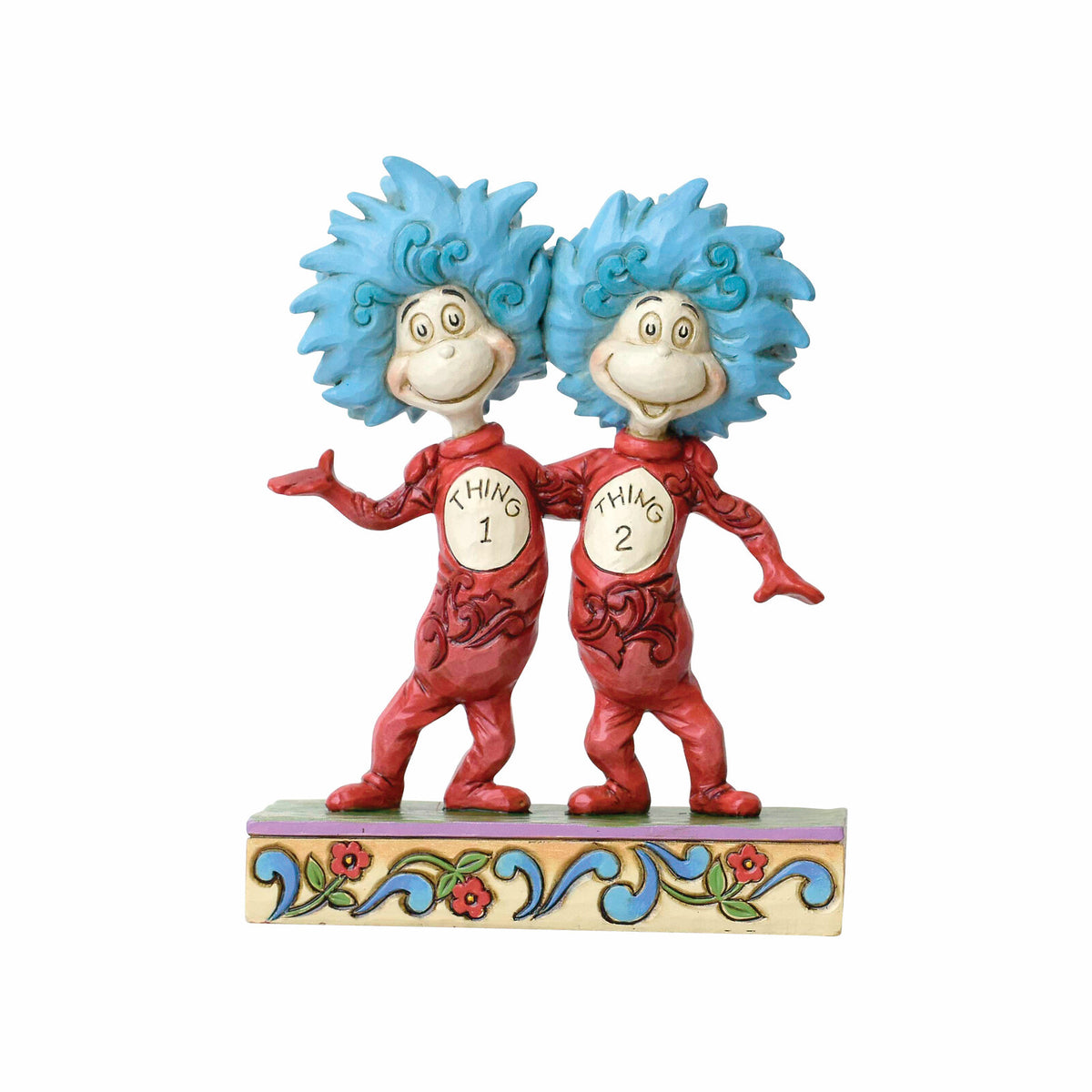 Thing 1 and Thing 2 figurine by Jim Shore