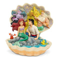 Jim Shore The Little Mermaid Seashell Scenario figurine, front view