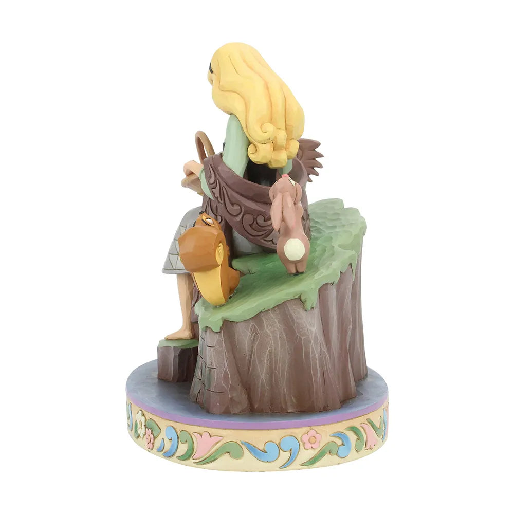 Jim Shore Aurora Beauty Rare figurine, side view
