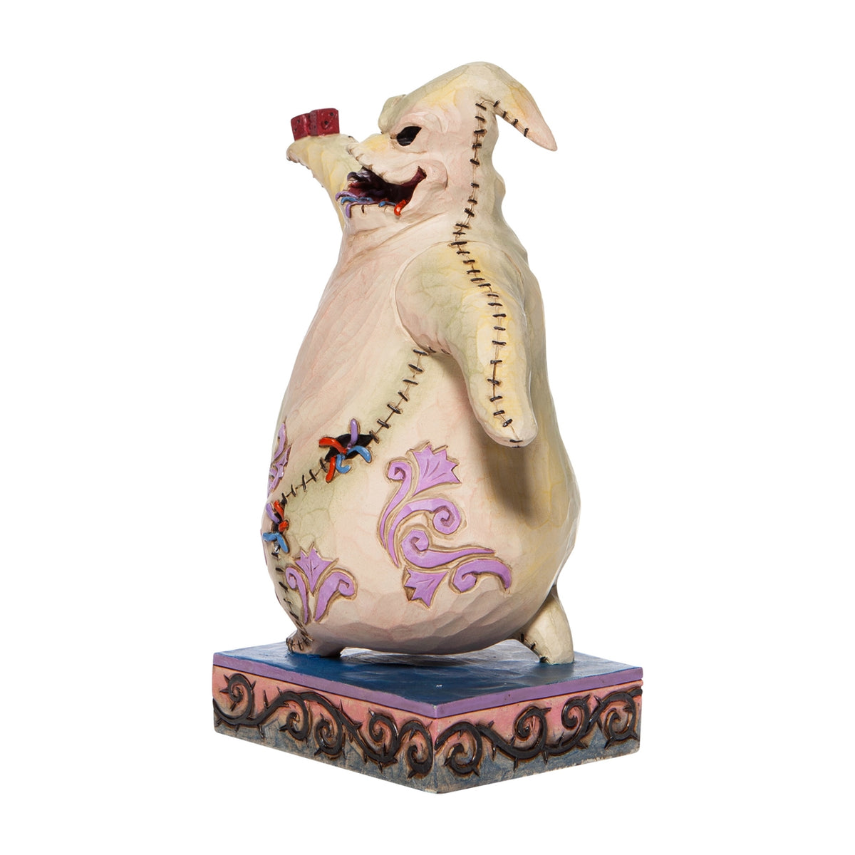 Jim Shore Oogie Boogie figurine, side view