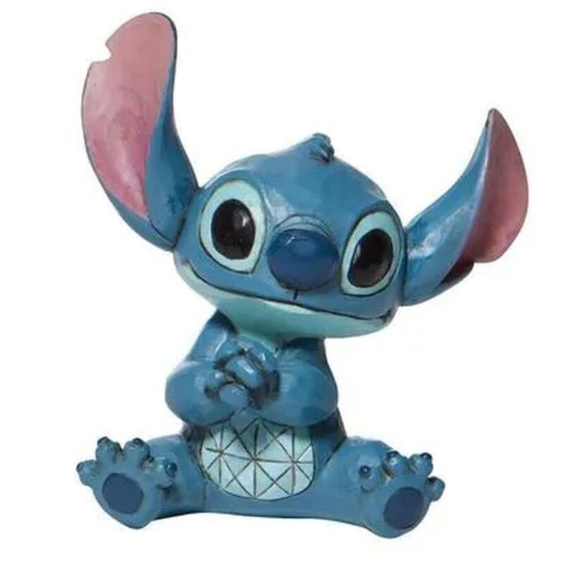 Jim Shore Disney Traditions Stitch mini figurine, front view