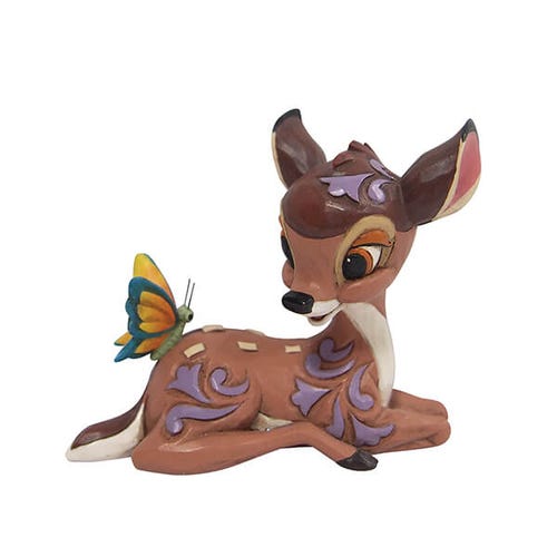Jim Shore Disney Traditions Bambi mini figurine with butterfly – SKU 6010887
