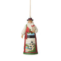 Jim Shore Baltic Santa ornament front view