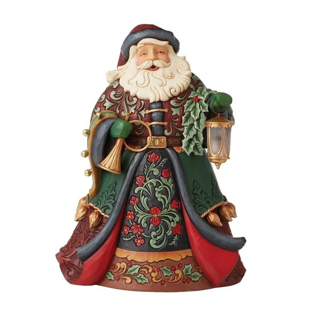 Jim Shore Glad Tidings of Joy Collector's Edition Santa front view