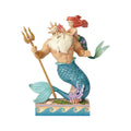 Jim Shore Disney Traditions Ariel and King Triton Daddy's Little Princess figurine
