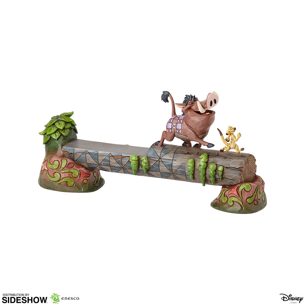 Jim Shore Disney Traditions Carefree Camaraderie with young Simba
