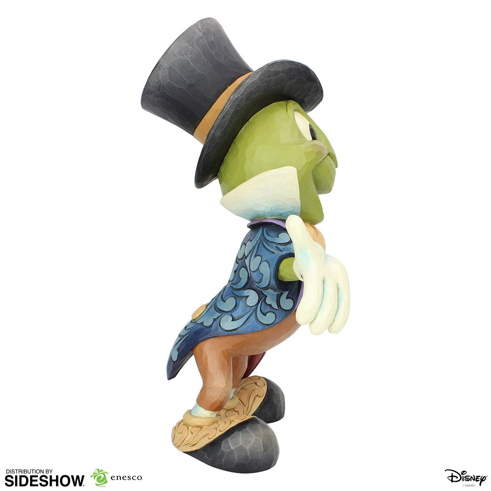 Jim Shore Jiminy Cricket big figurine three-quarter view
