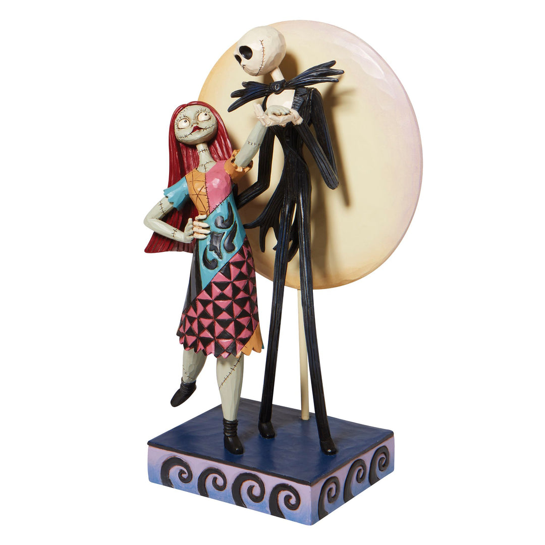 Jim Shore A Moonlit Dance figurine rear view