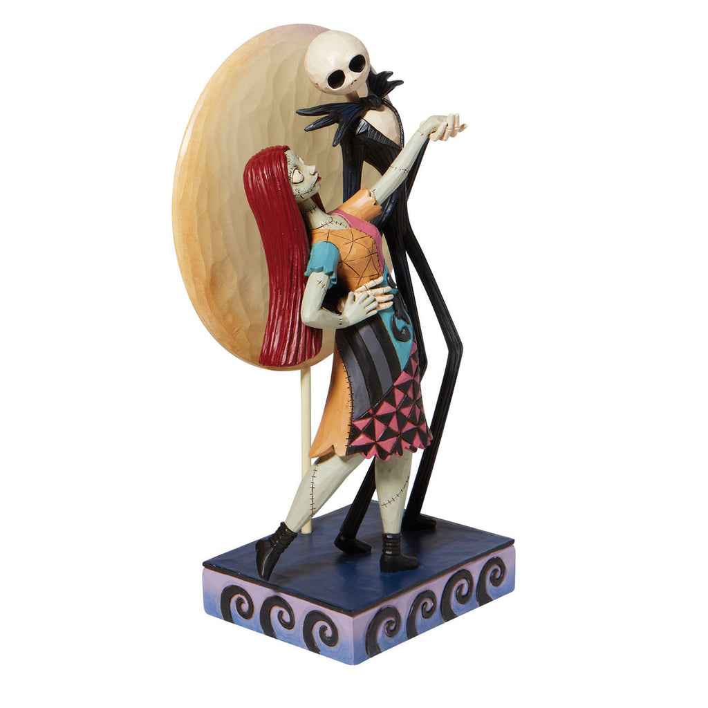 Jim Shore Disney Traditions Jack and Sally display view